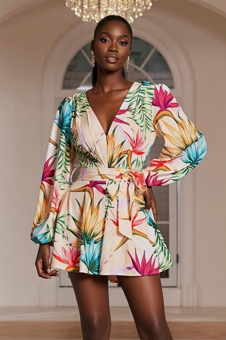 Mai Tai Romper - Multicolor