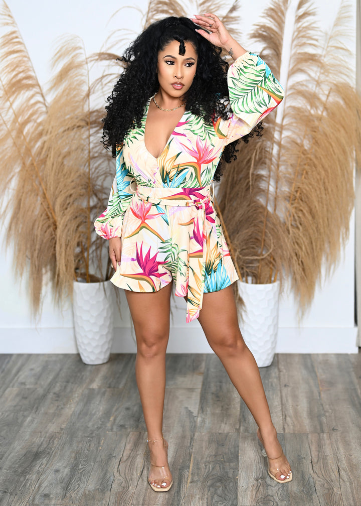 Mai Tai Romper - Multicolor