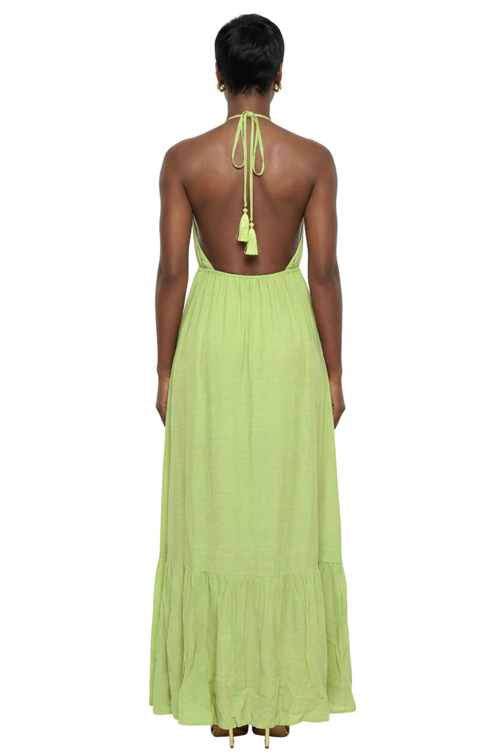Isla Ruffle Maxi Dress