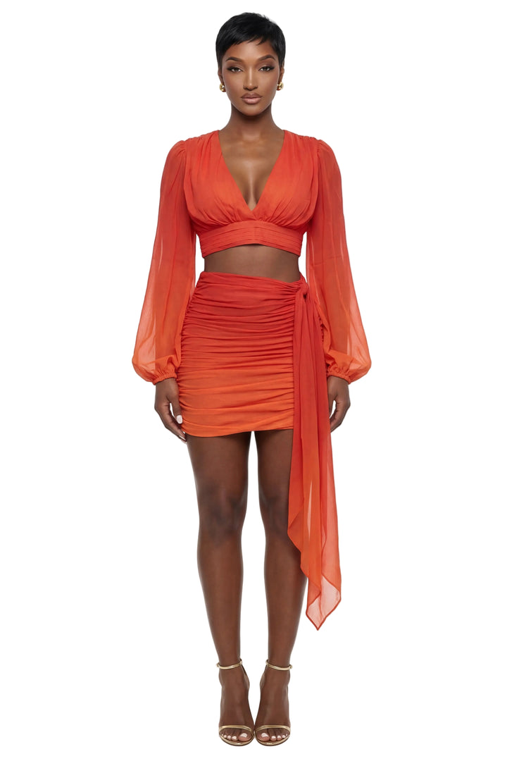 Radiant Ombré Skirt Set (petite)