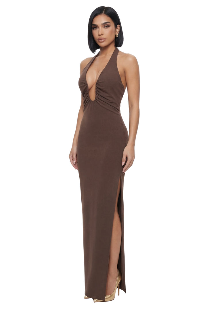 Grace Halter Maxi Dress