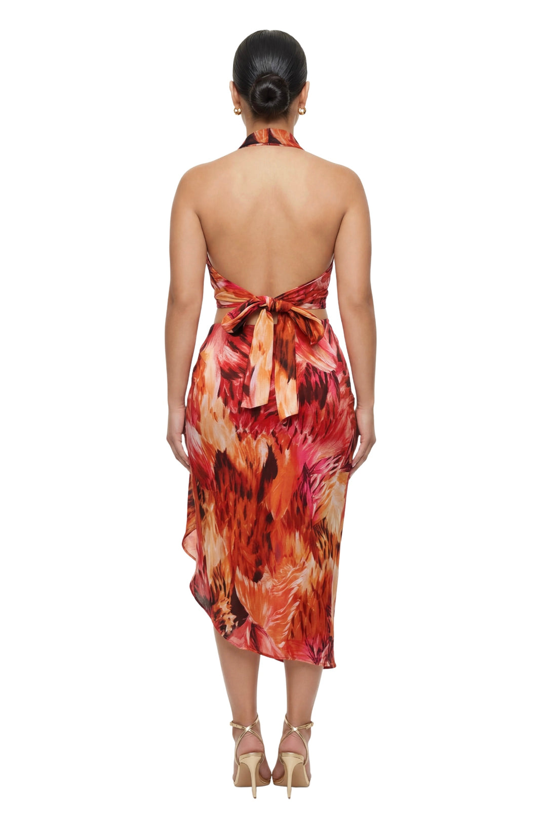 Fiery Passion Skirt Set