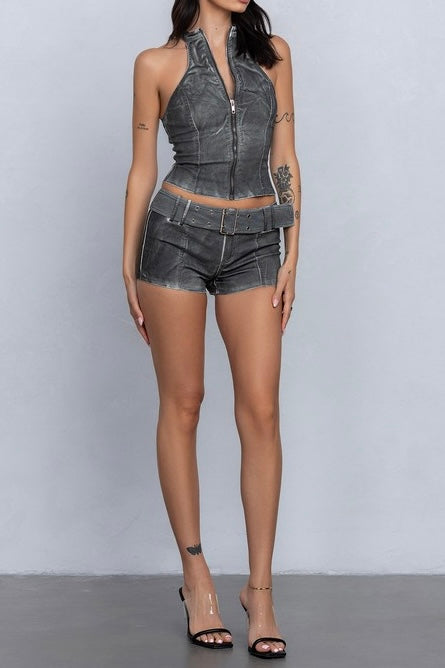 Edgy Short Set