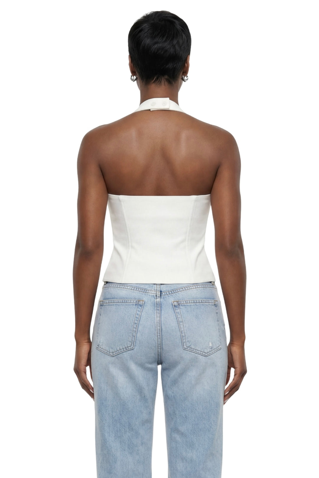 Chic Halter Corset Top