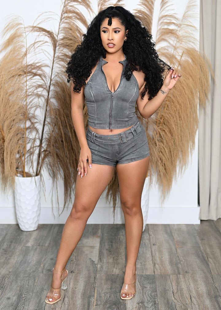 Edgy Short Set