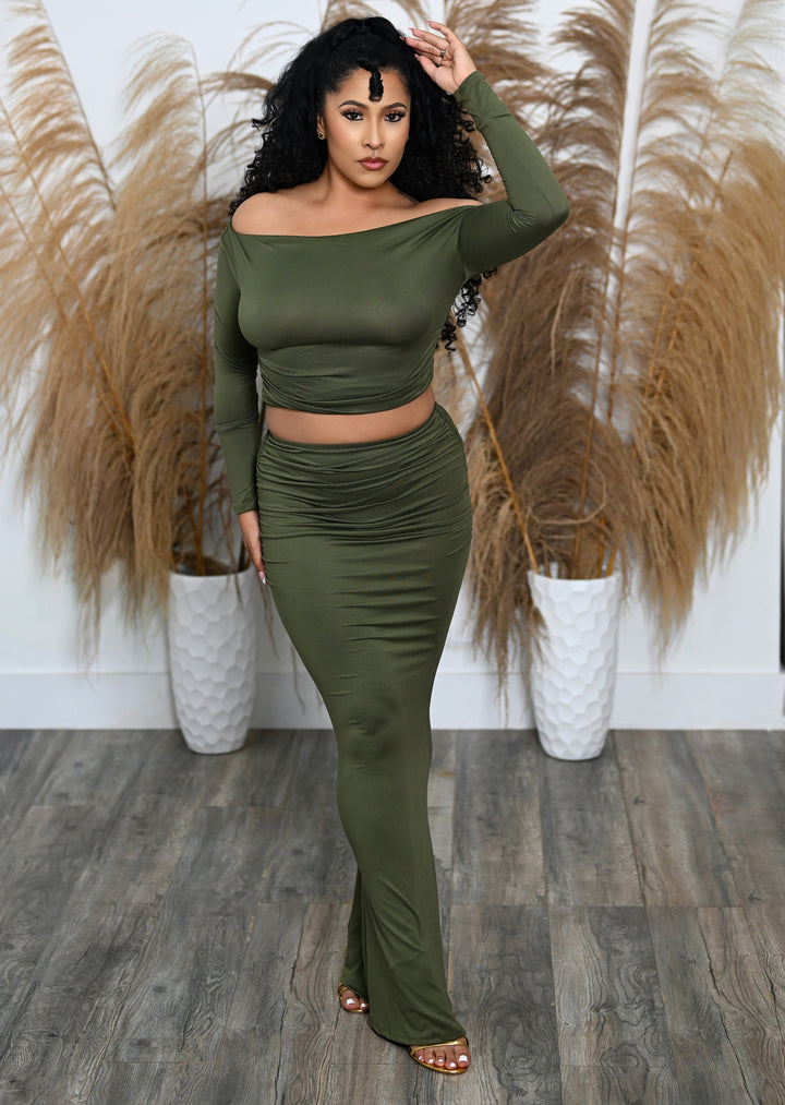 Madeline Maxi Skirt Set