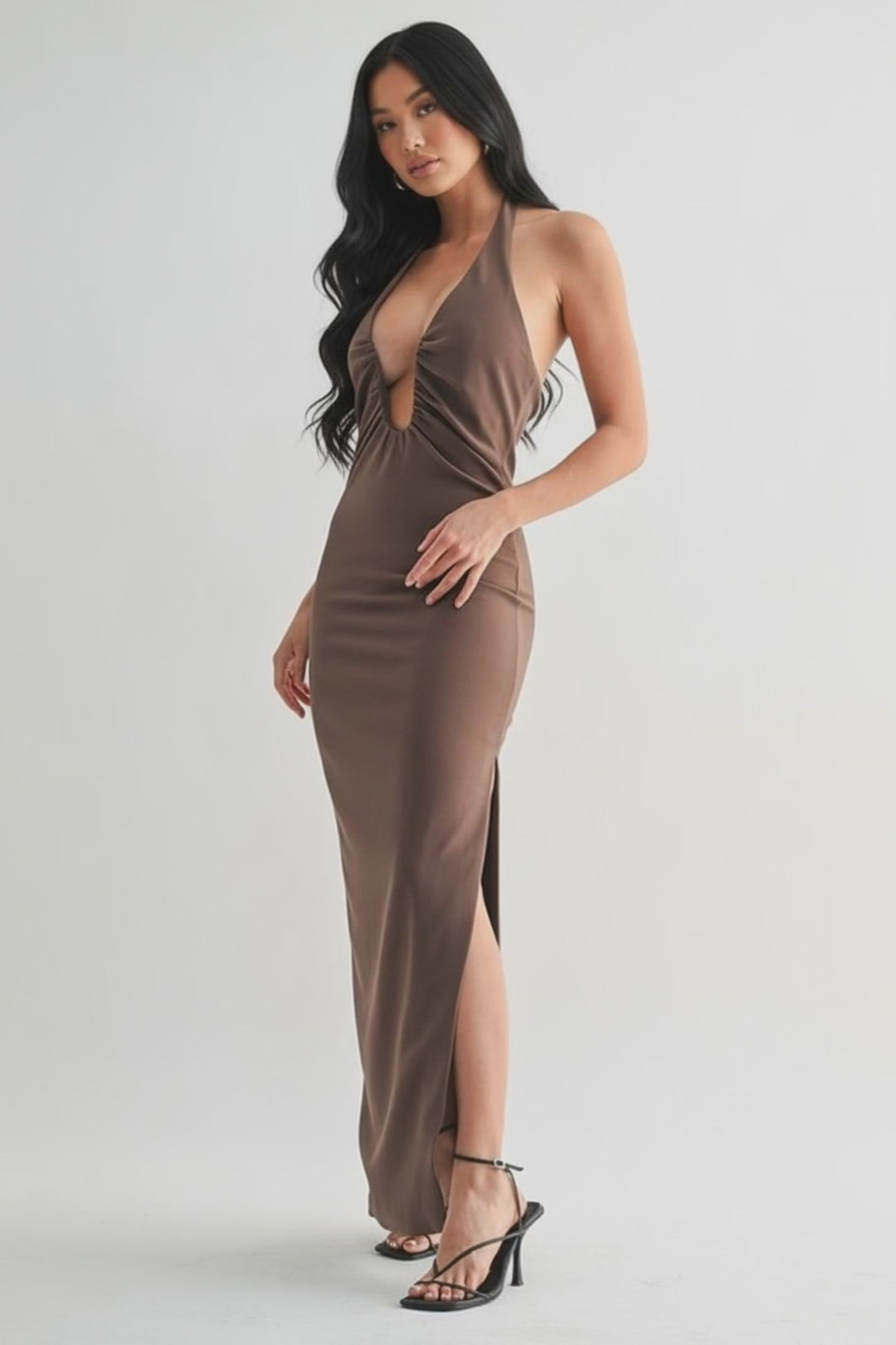 Grace Halter Maxi Dress